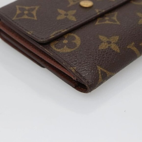 LOUIS VUITTON Monogram Porte Monnaie Bier Cartes Crdit Wallet M61652 Auth ki5989 - Picture 5 of 16